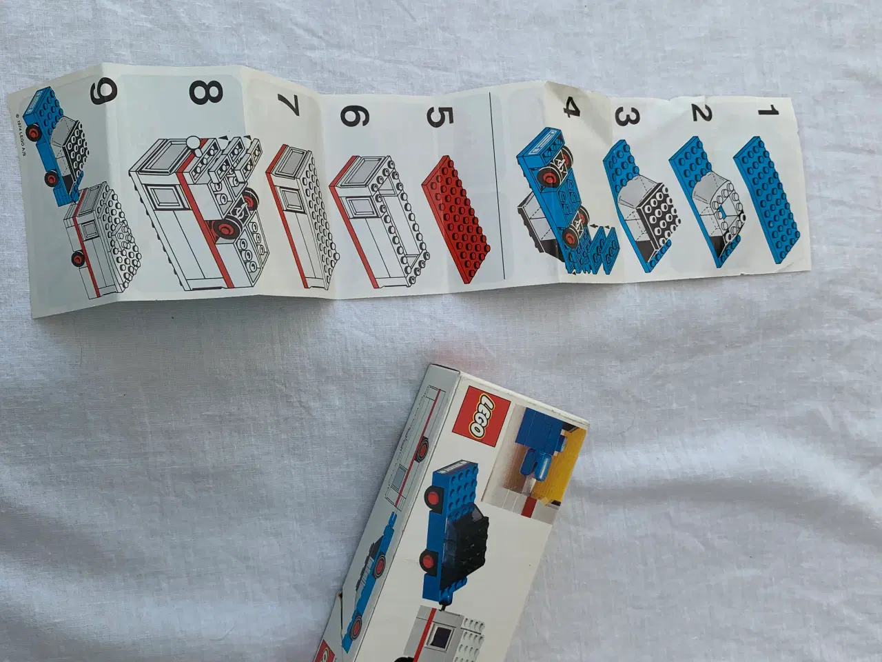 Billede 4 - Lego bil med campingvogn fra 1970´erne 656