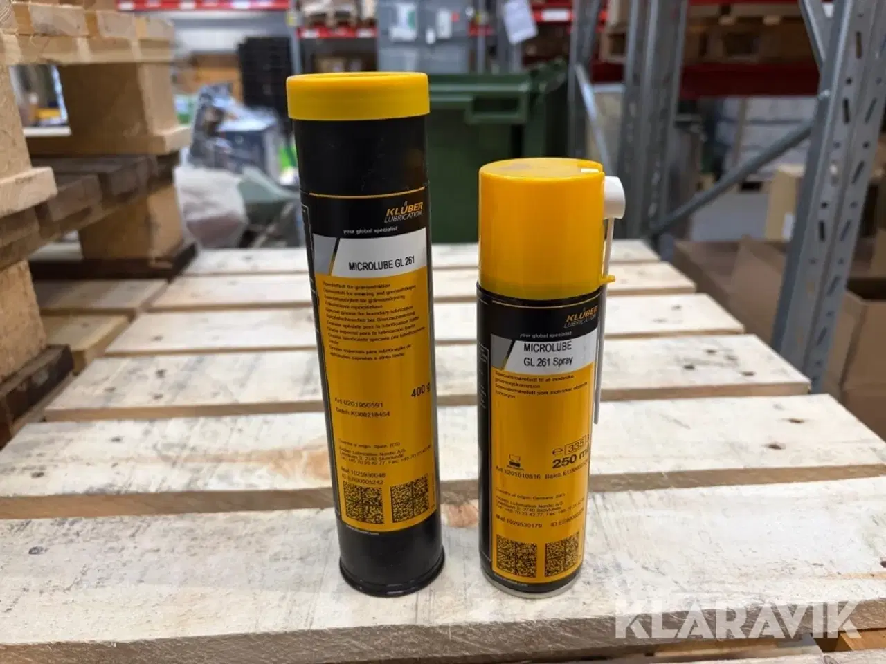 Billede 1 - Smøremiddel Klüber Lubrication GL 261 spray og NBU 12 smørefedt 33 styk samlet lotnik