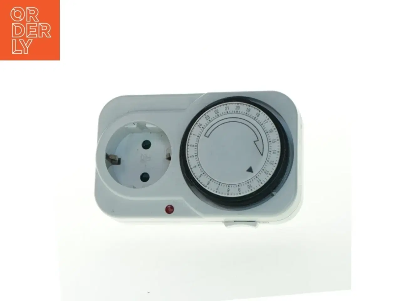 Billede 1 - Mekanisk timer stikkontakt fra nor.tec (str. 12x7,5 cm)