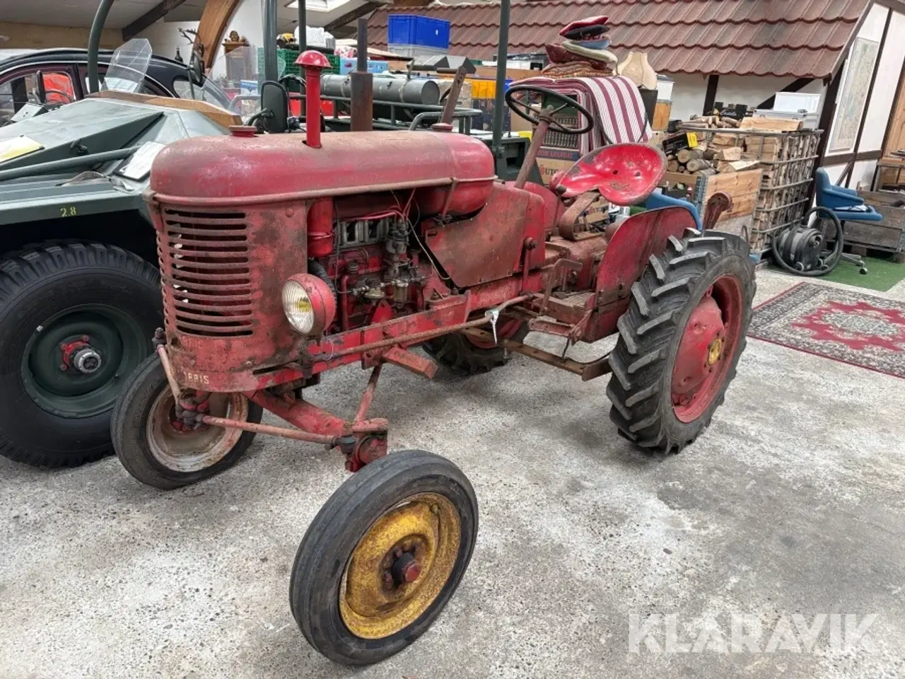 Billede 1 - Veterantraktor Massey Harris Pony