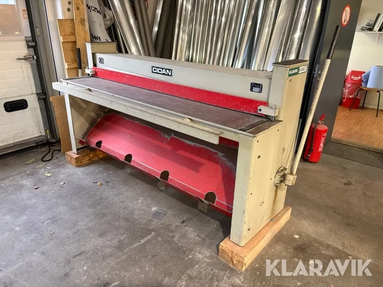 Billede 1 - Manuel pladesaks Cidan HS-200/1,25