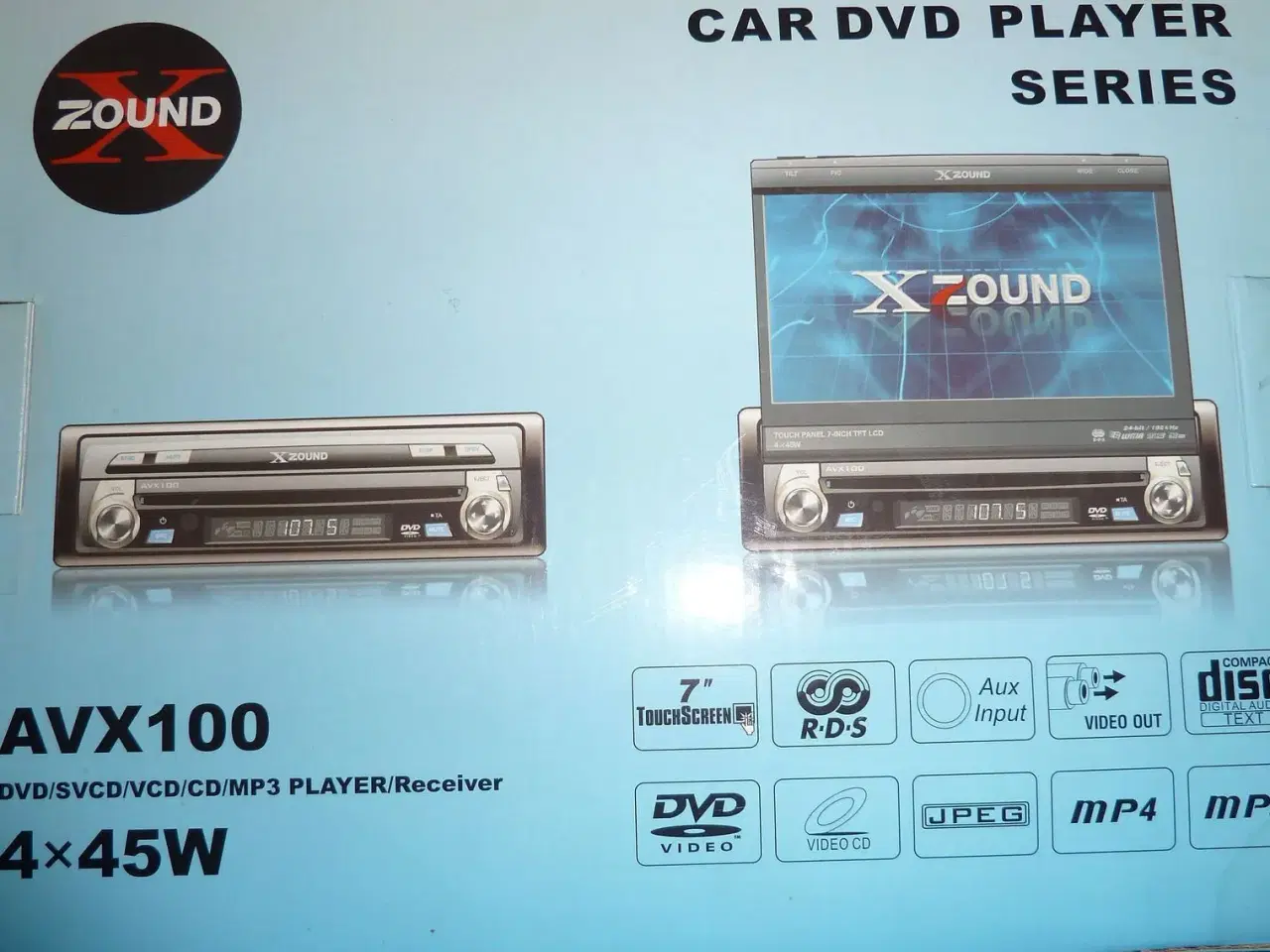 Billede 1 - autoradio cd/dvd afspiller touch