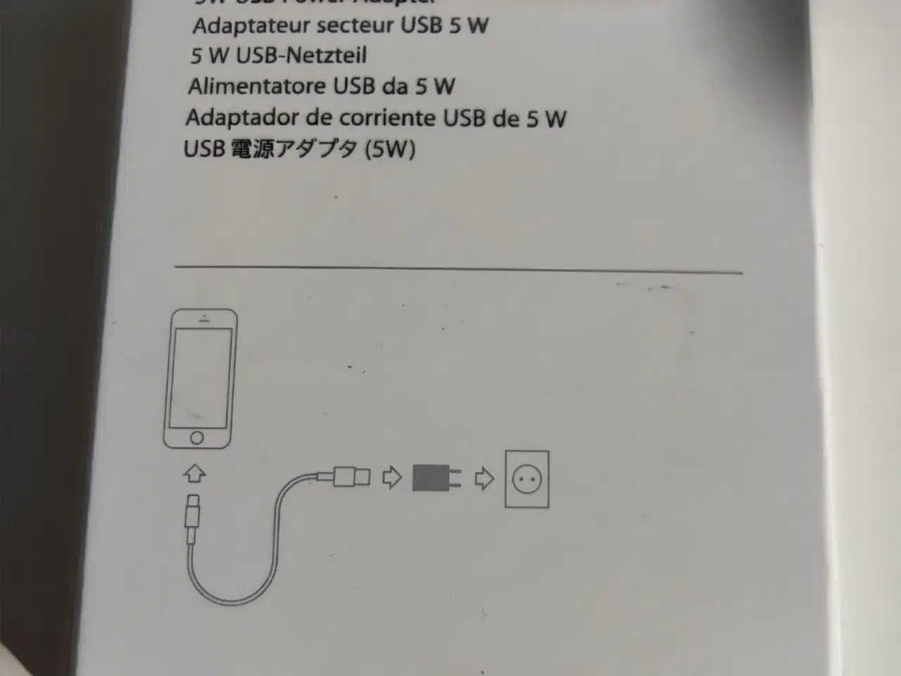 Billede 1 - Apple USB oplader