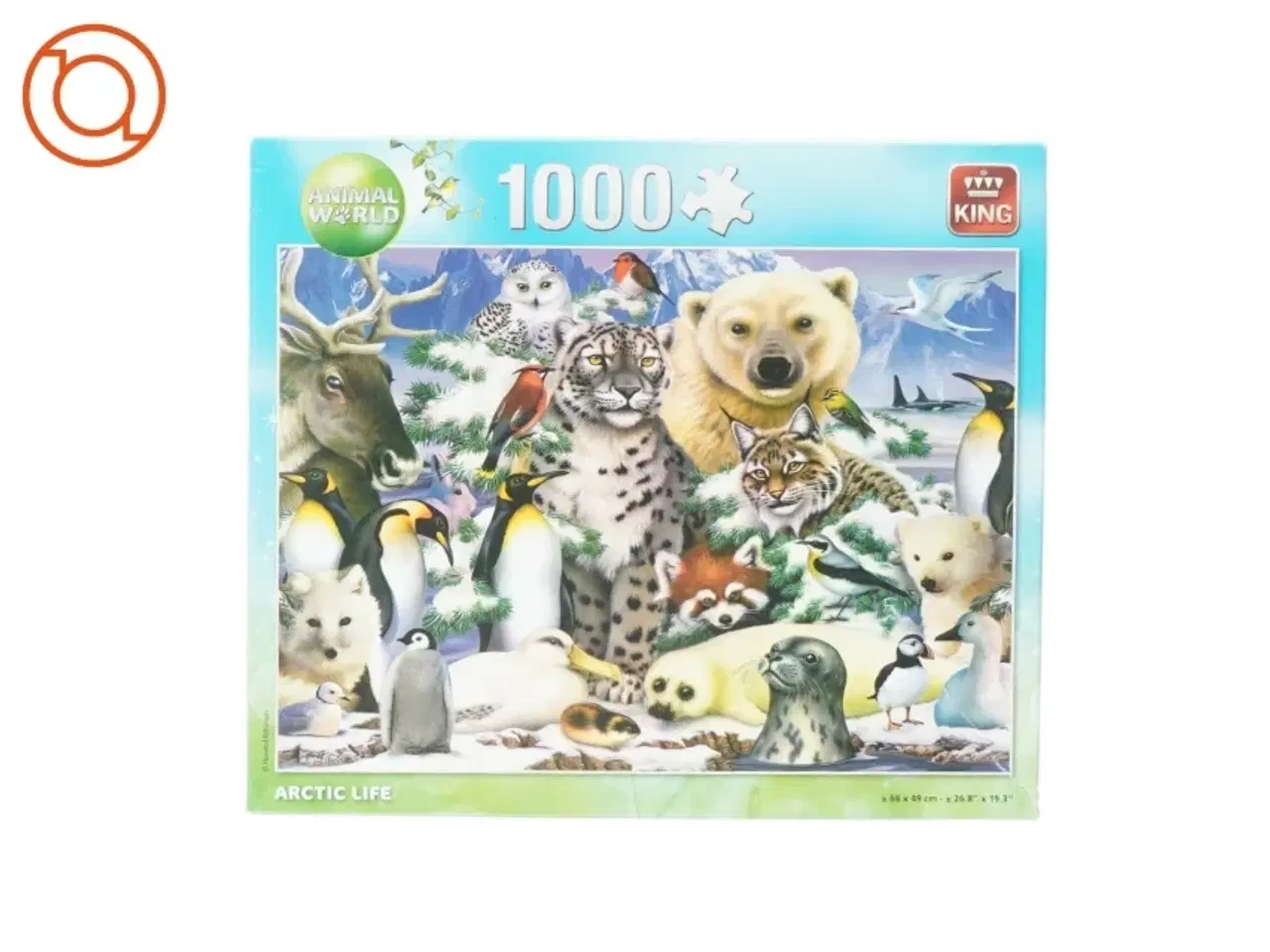 Billede 1 - Puslespil, 1000 fra King (str. 22 x 24 cm)