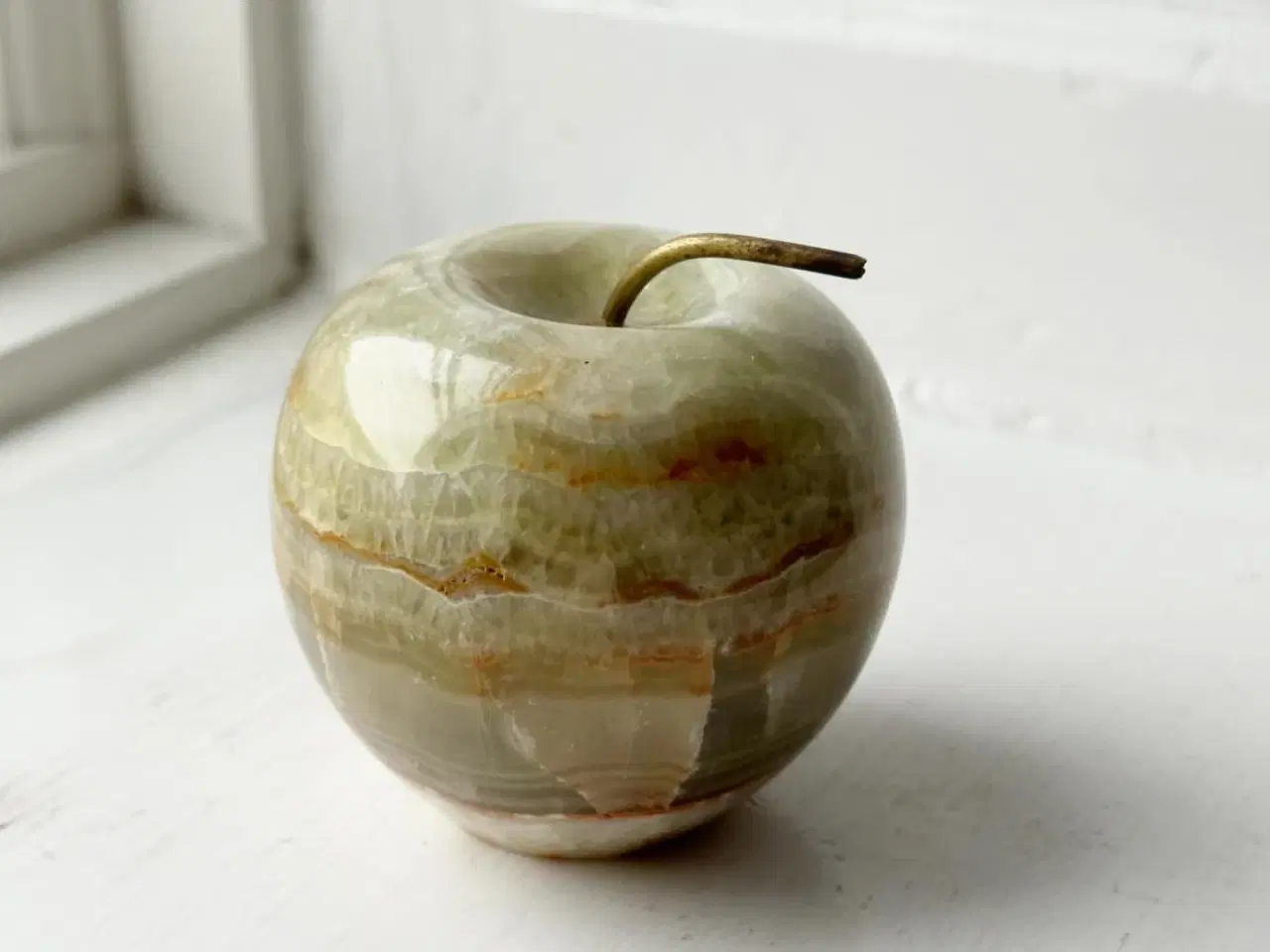 Billede 4 - Grøn onyx, æble, lille