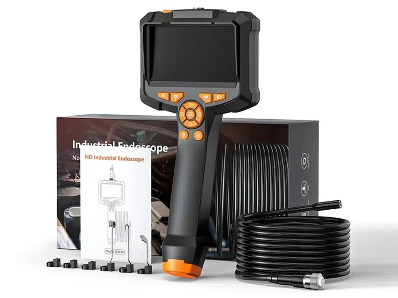 Billede 1 - Endoskop med 4,3" skærm.