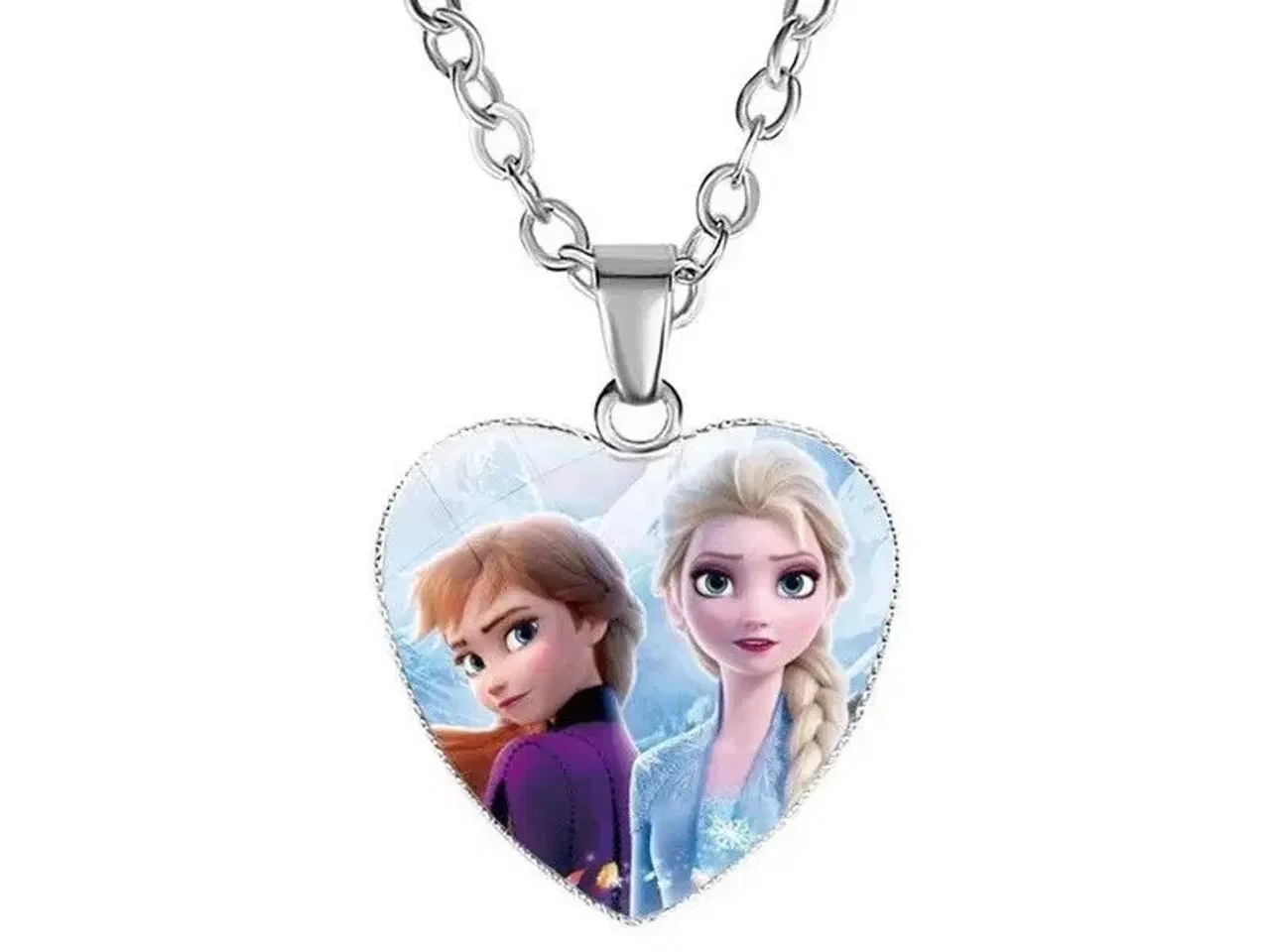Billede 1 - Frost halskæde med Elsa og Anna fra Frost