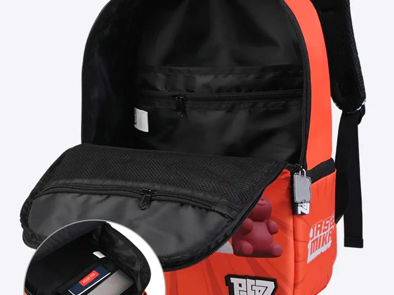 Billede 4 - Jas & Mika PEEPZ Skoletaske/Rygsæk 2.0