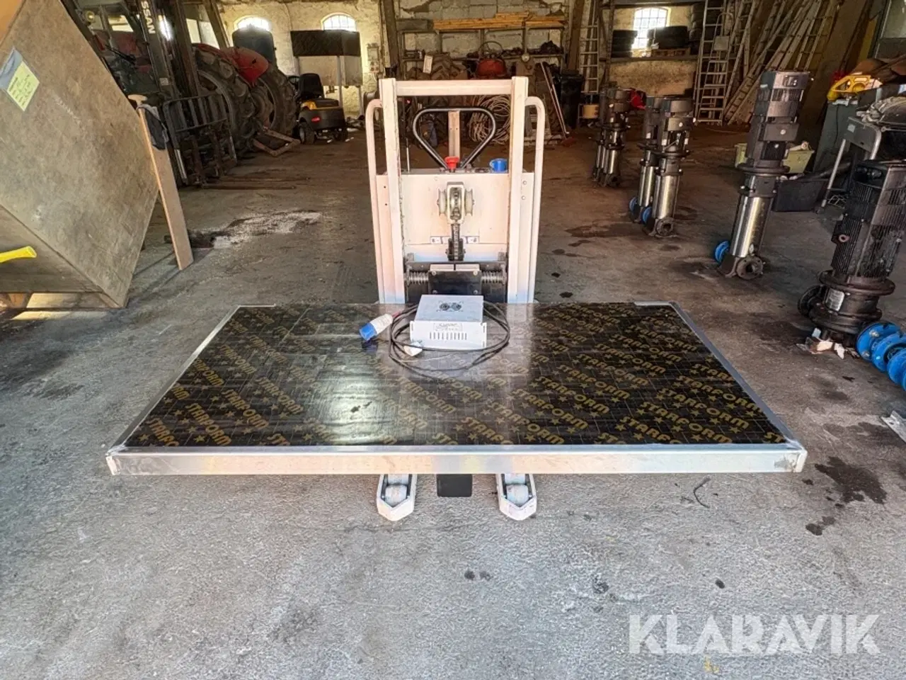 Billede 8 - Hydraulisk løftebord Resource TSS0309CS - 300 kg