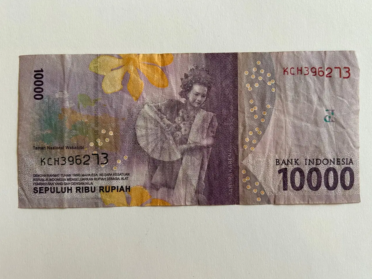 Billede 2 - 10000 Rupiah Indonesia 2016