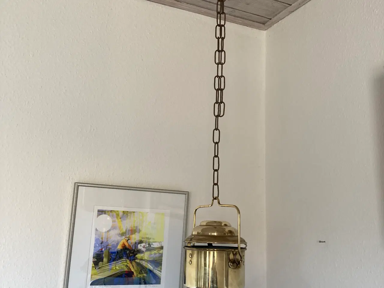 Billede 5 - Skibs lampe messing