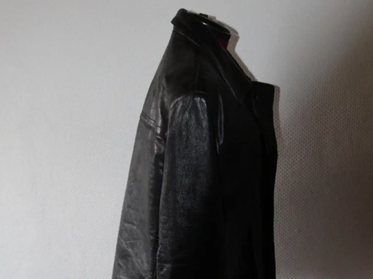 Billede 4 - Flot Læder Frakke