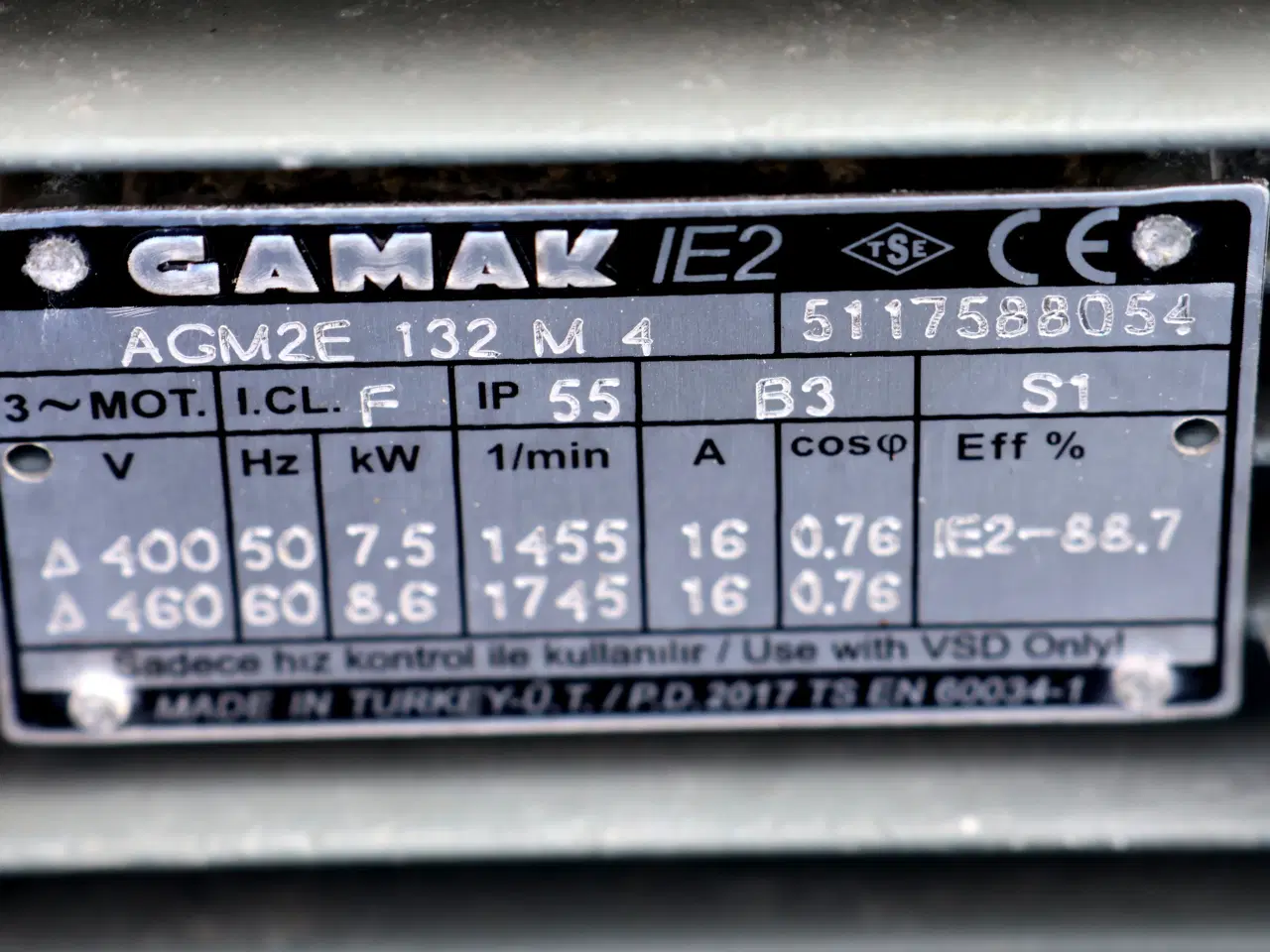 Billede 6 - Vakuumpumpe model AS-65 Blower, 7,5kw. 