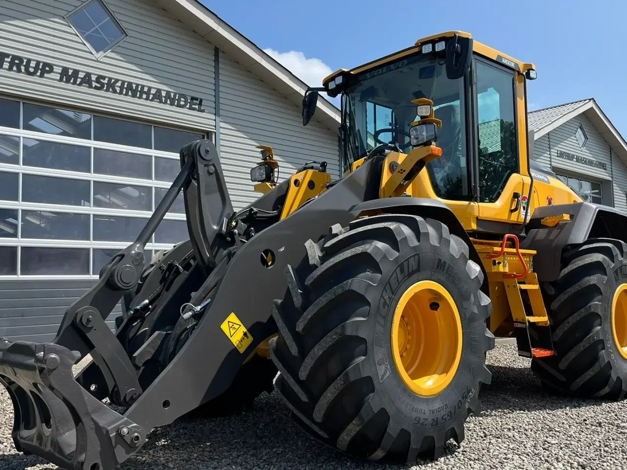 Billede 8 - Volvo L90H H2 AGRICULTURE Dansk-maskine, Co-Pilot, LANG-BOM & med 750mm Michelin MEGA X BIB hjul.