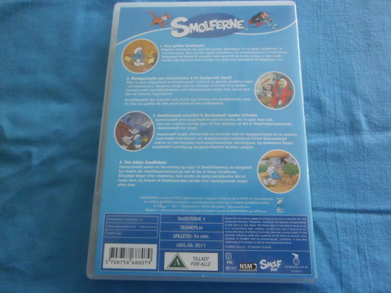 Billede 3 - 2 DVD`er,  Smølferne 1+2, Tegnefilm