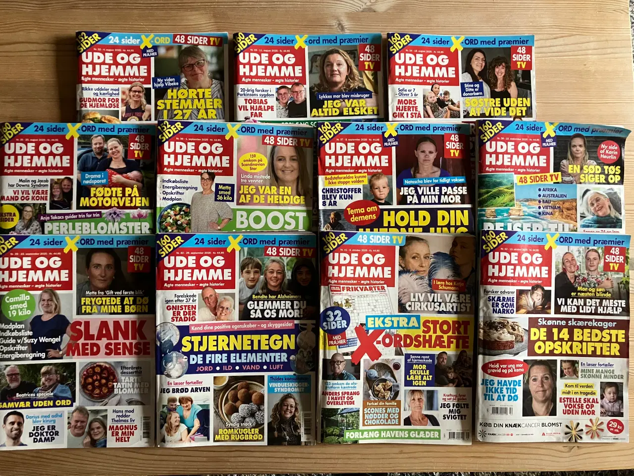 Billede 17 - Ude og Hjemme 2019,21,22,23 komplet årg. og 2025