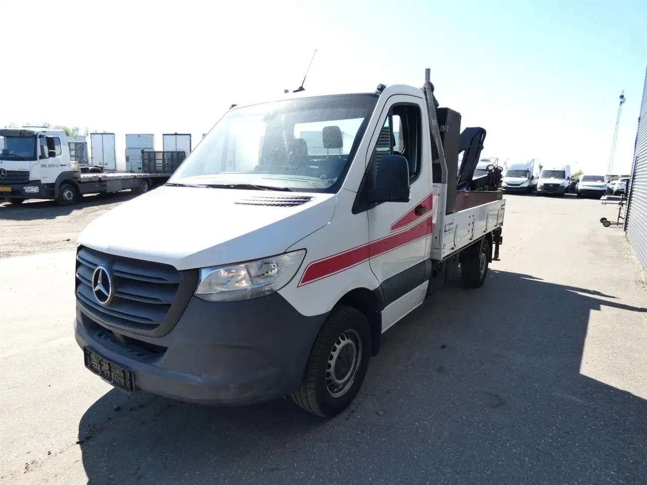 Billede 6 - Mercedes-Benz Sprinter 316 Kranbil 2,1 CDI A2 RWD 163HK Ladv./Chas. Man.