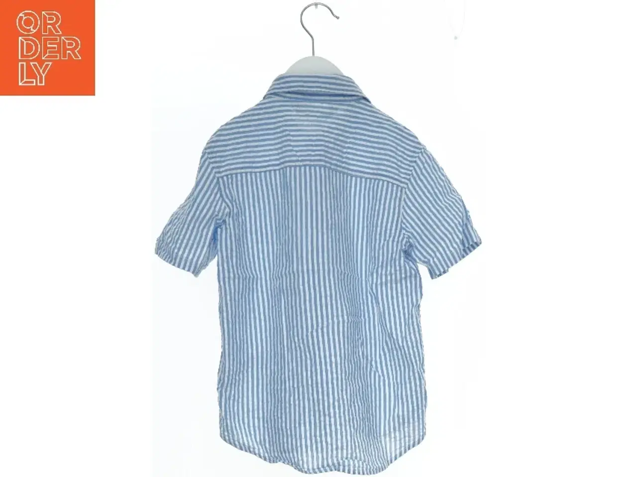 Billede 2 - Stribet kortærmet skjorte fra H&M (str. 122)