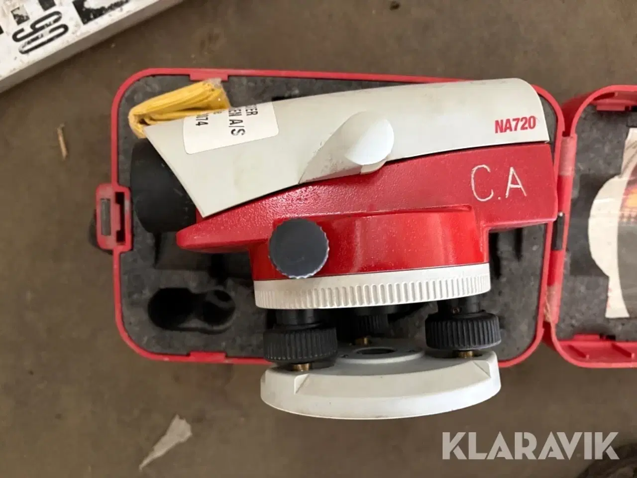 Billede 2 - Nivelleringsapparat Leica NA720 med stadier