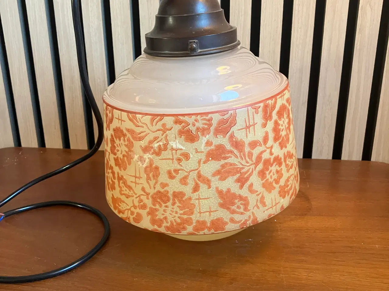 Billede 1 - Gammel lampe i Art Deco stil 