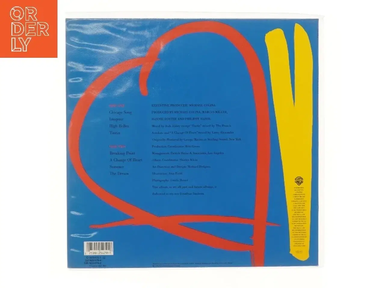 Billede 3 - David Sanborn A Change of Heart LP fra Warner Bros