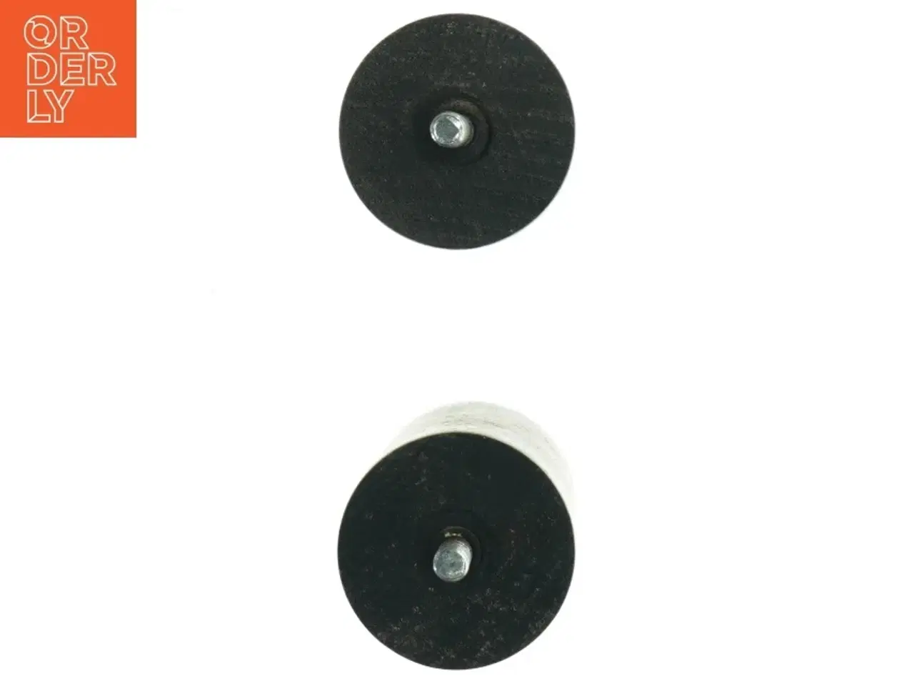 Billede 2 - Runde møbelben med gevind (str. 16,5 cm)