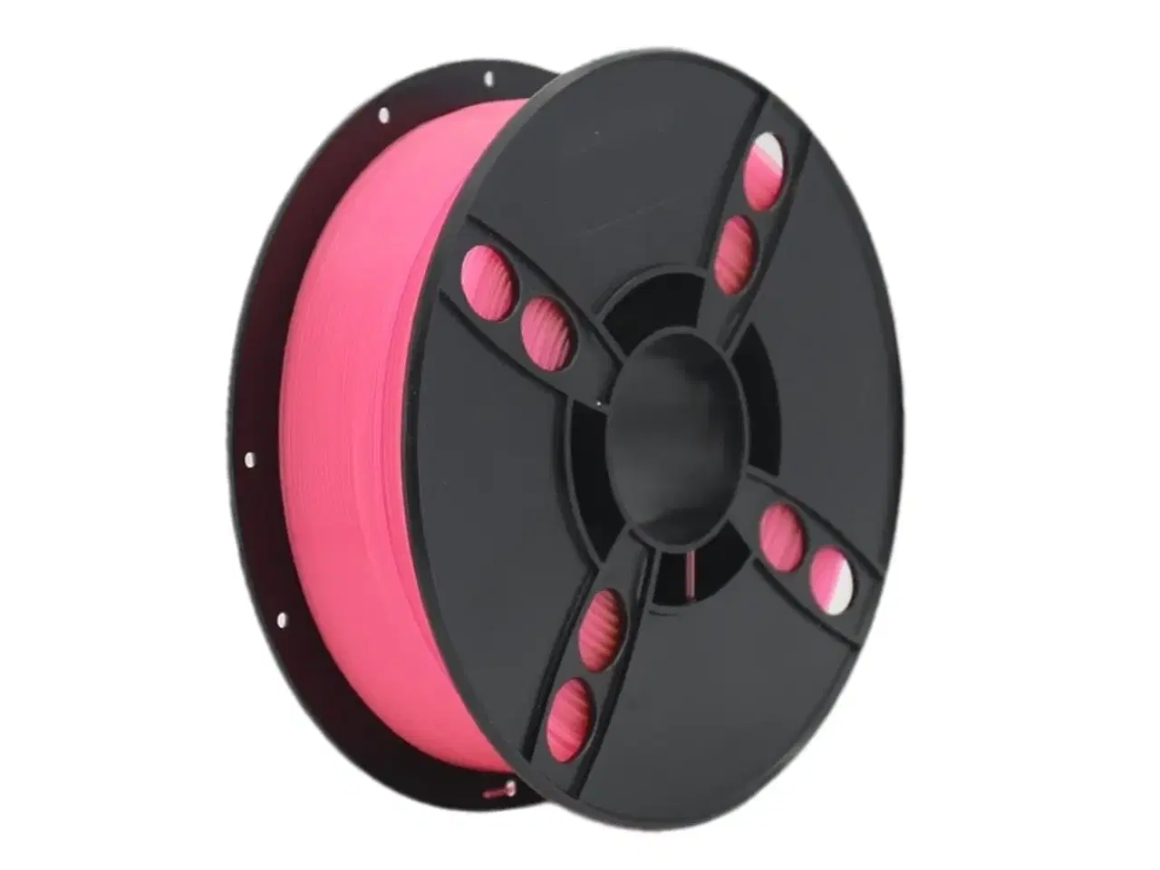 Billede 1 - SKILPRO - Transparent PLA Filament - Pink - 1Kg