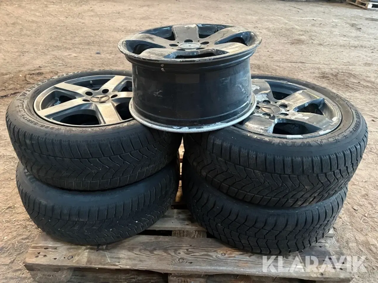 Billede 4 - Dæk med fælg Passer på Mercedes-Benz Vito - 4 styks