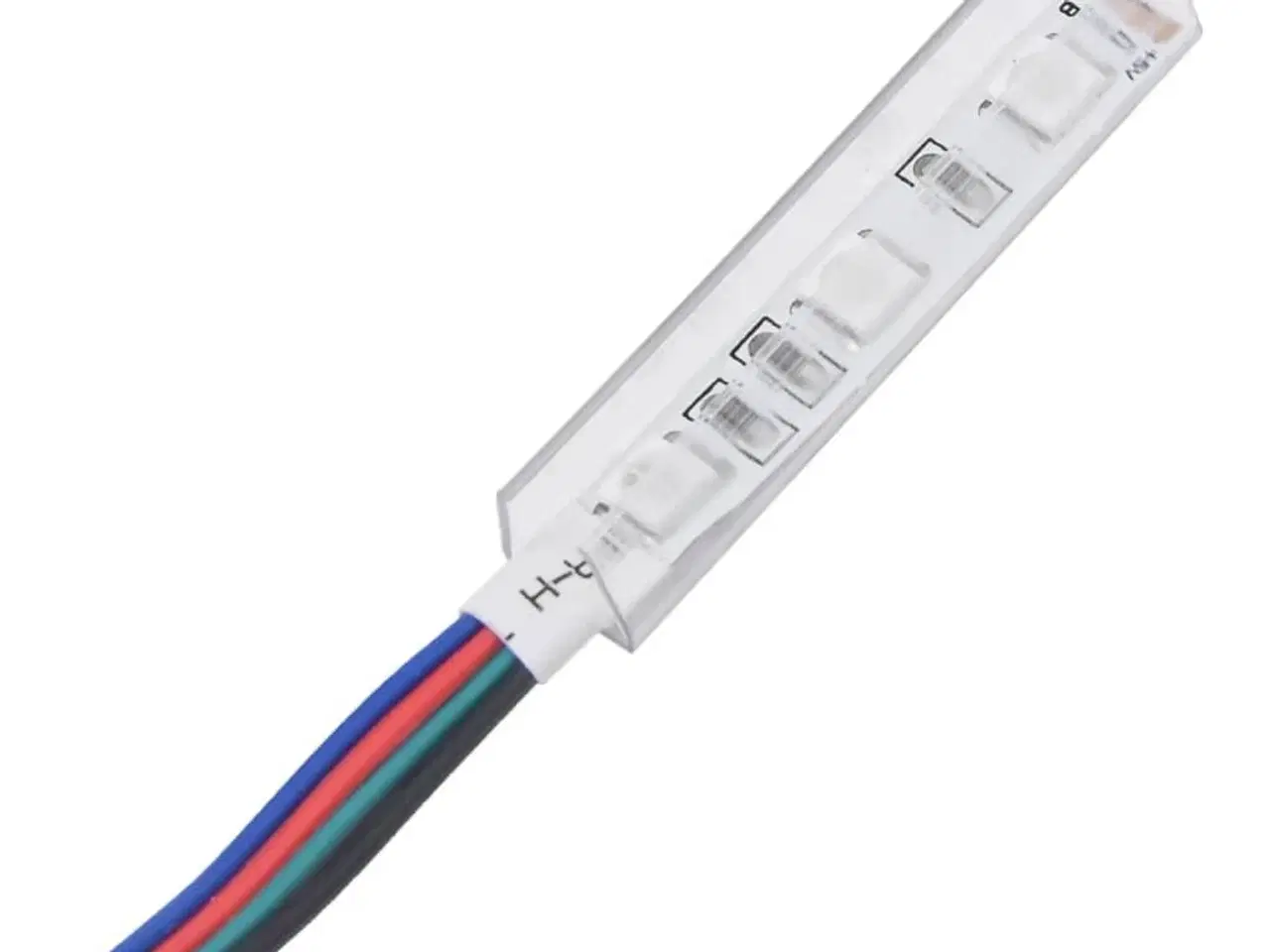 Billede 10 - Tv-skab med LED-lys 135x39x30 cm sort