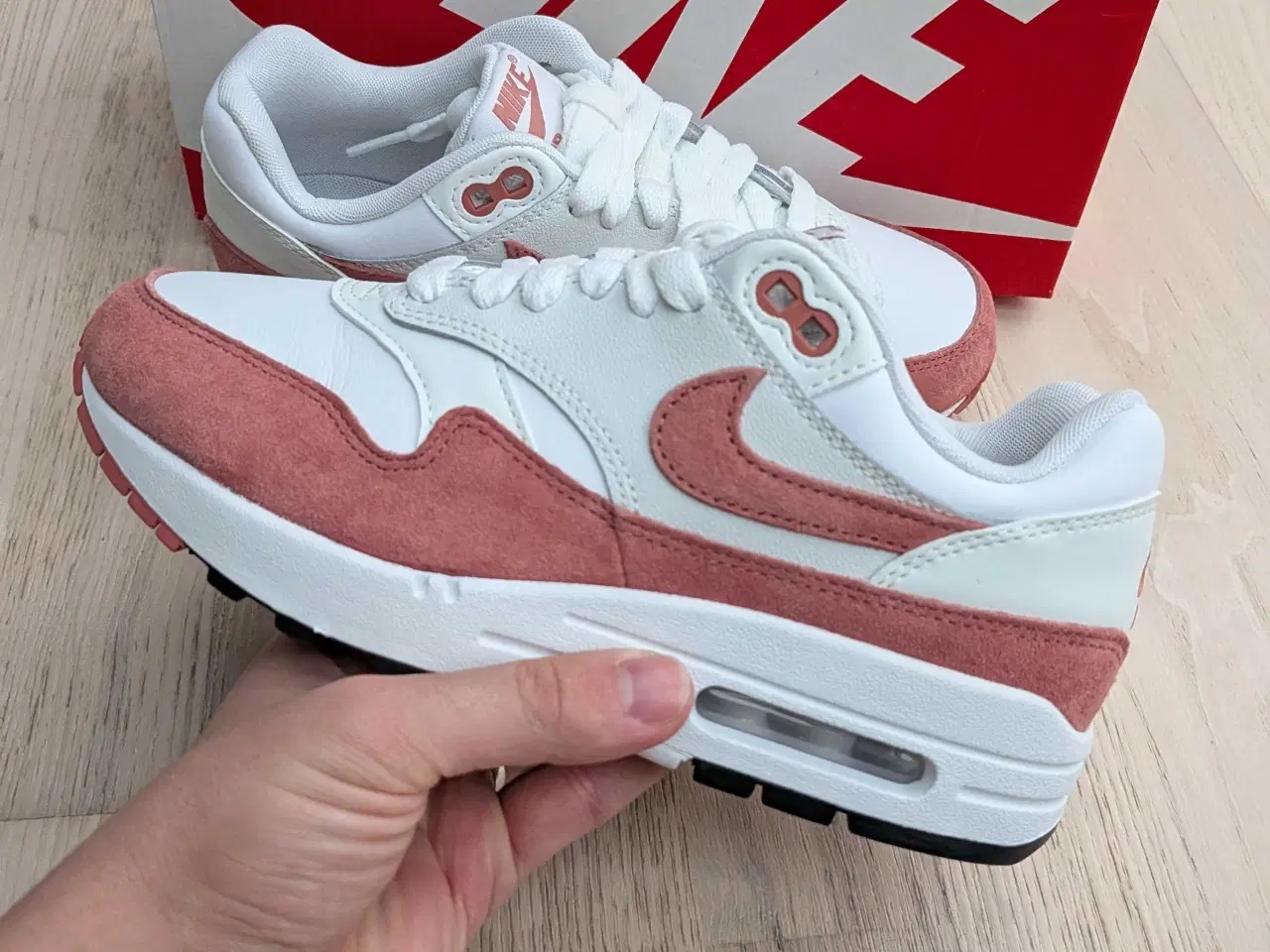 Billede 2 - Nike Air Max 1 White Canyon pink 