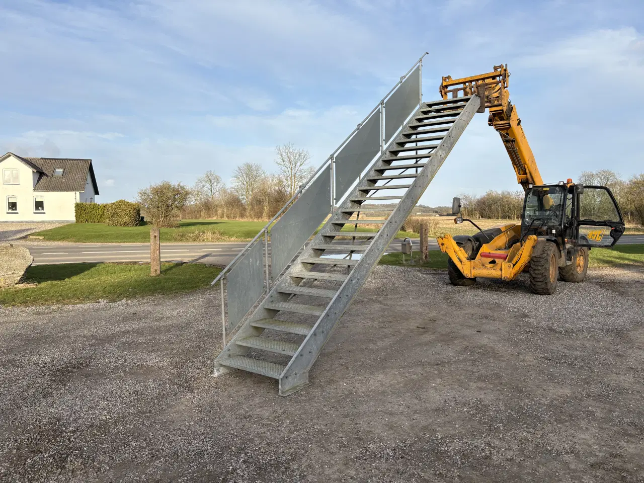 Billede 1 - Galvaniseret trappe 