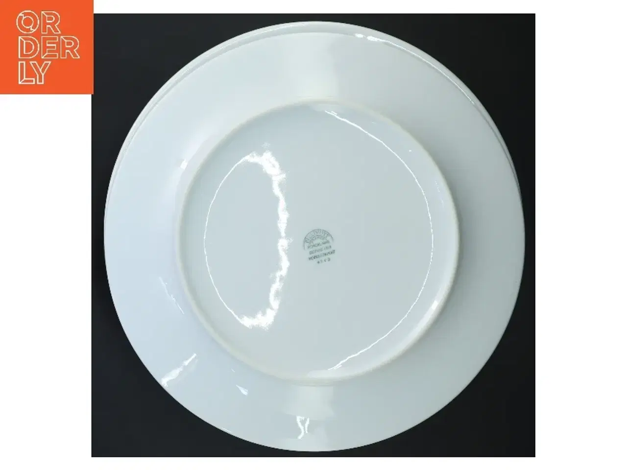 Billede 3 - Pillivuyt hvide porcelænstallerkener (6 stk Ø 25,5 cm)