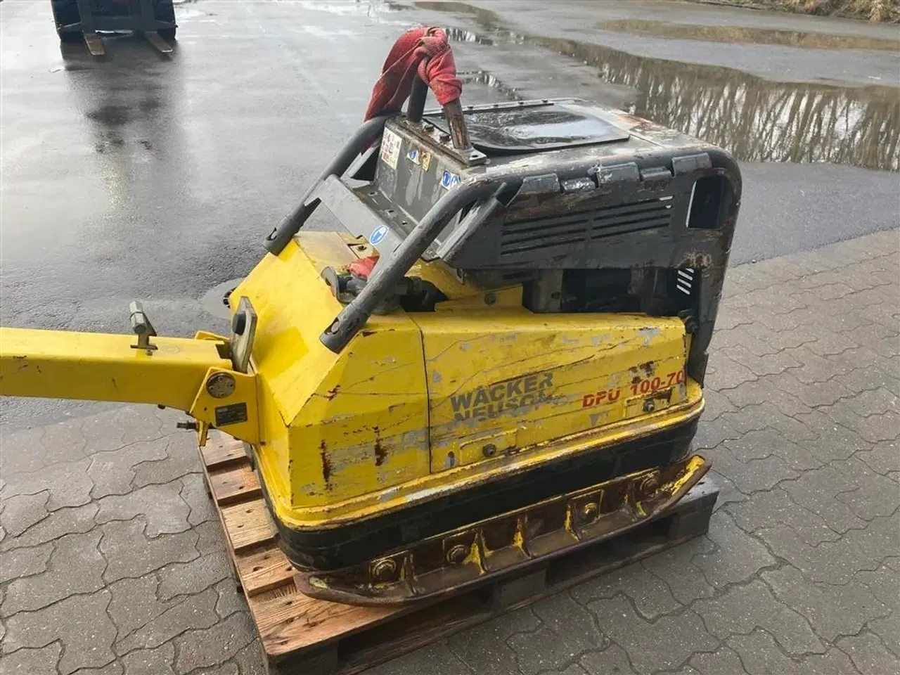 Billede 5 - Wacker DPU 100 - 70 750 kg pladevibrator med frem bak