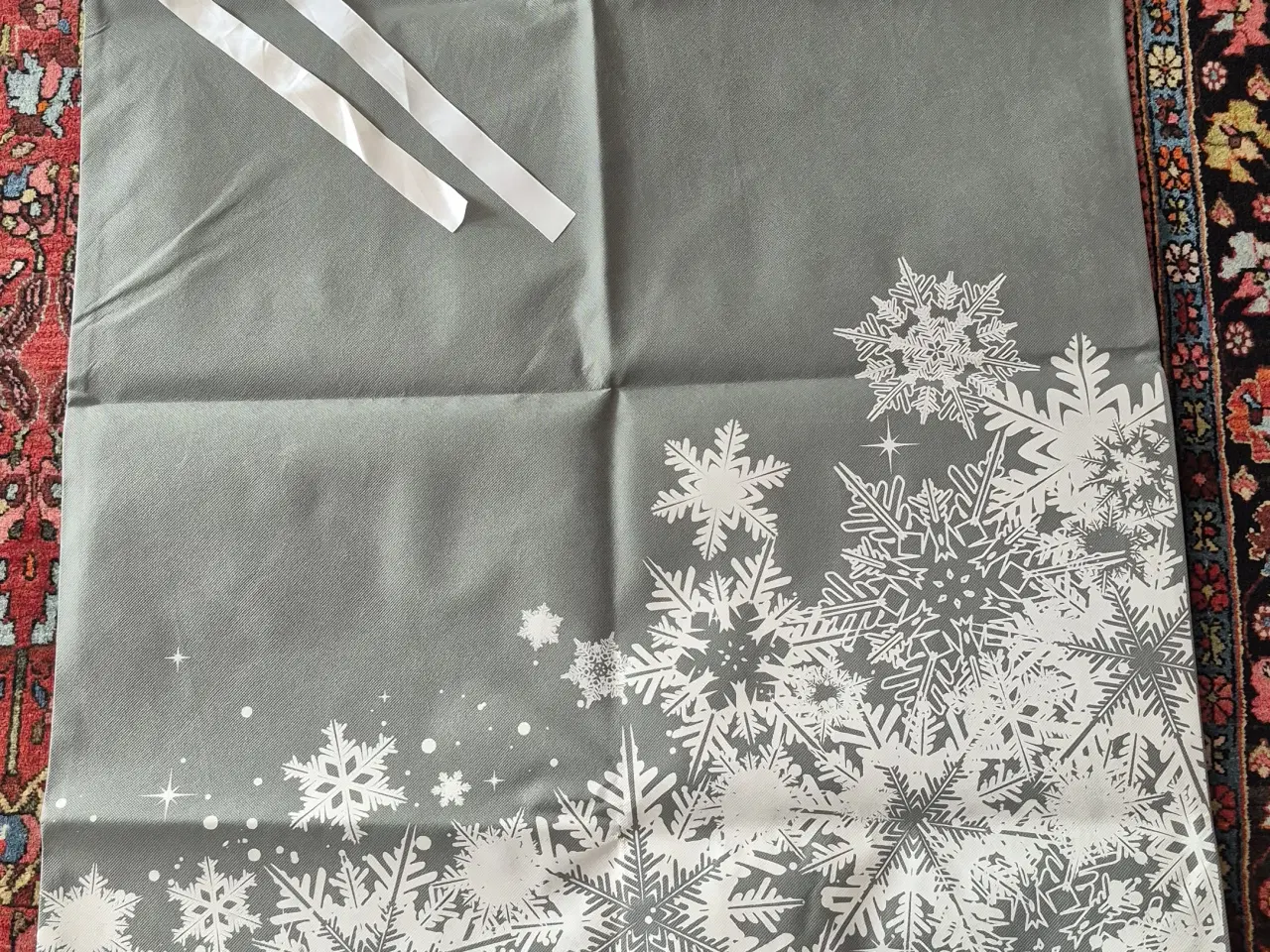 Billede 1 - En stor og stilren gavepose/sæk, der er perfekt ti