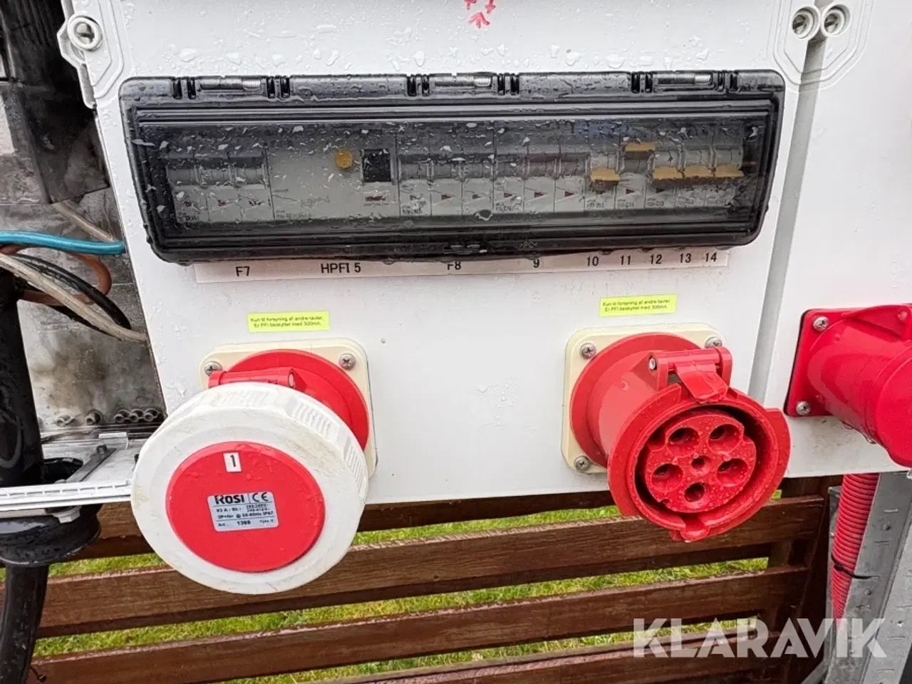 Billede 12 - Byggestrømtavle