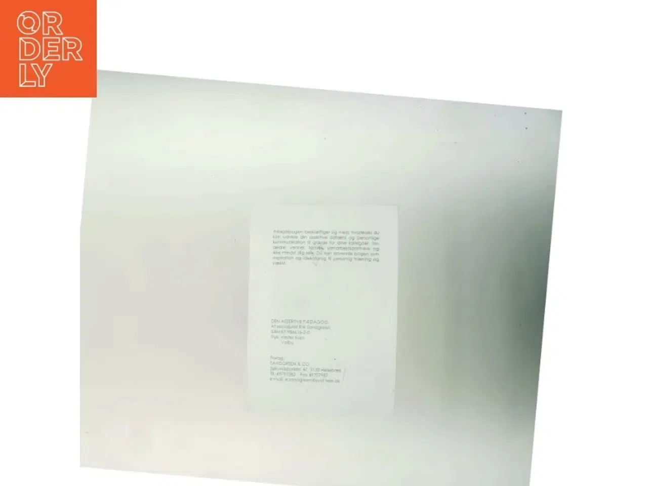 Billede 3 - Den Assertive Pædagog af Ena Sandgreen (Bog)