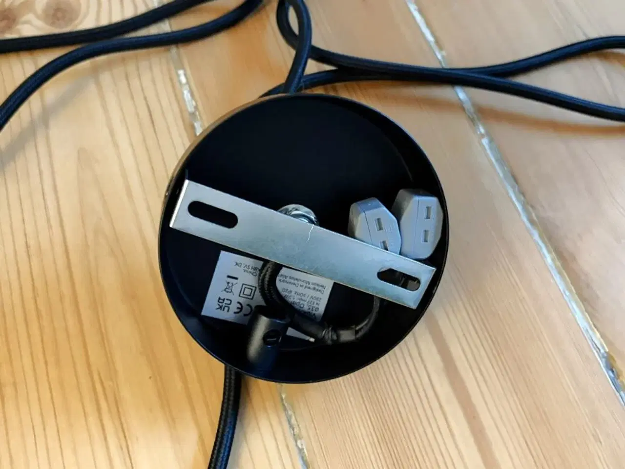 Billede 2 - Helt ny metal-baldakin med stofledning