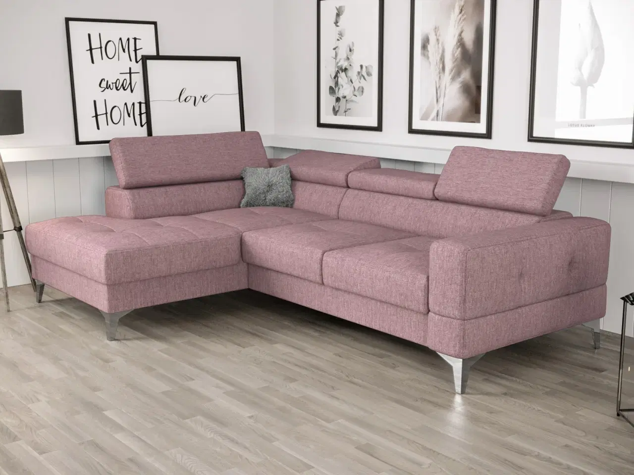 Billede 16 - TUTSEPI MINI HJØRNESOFA MED SOVEFUNKTION 170x250 CM Sort øko læder - MT9100 VENSTRE