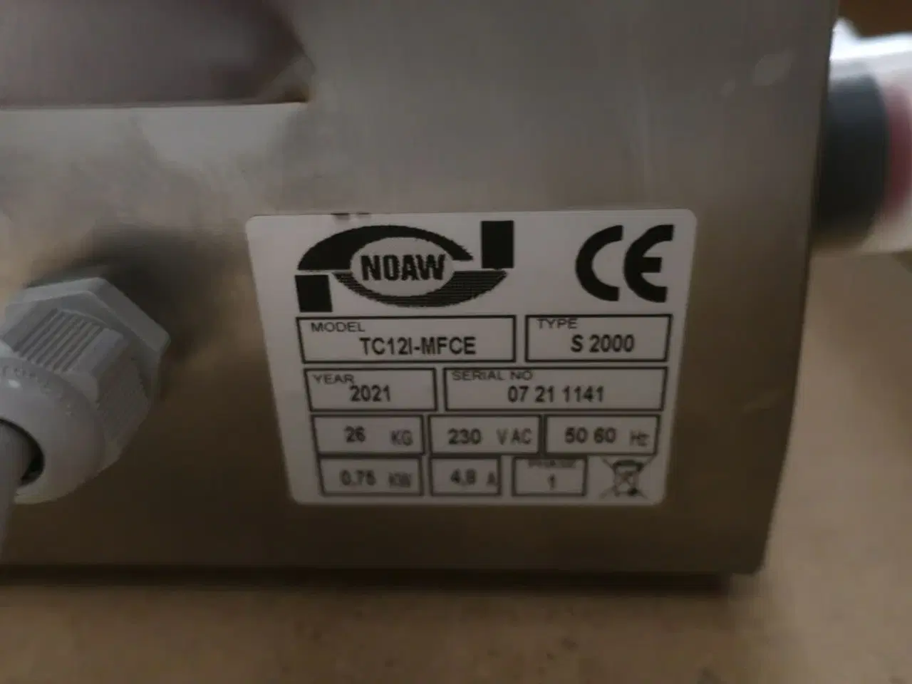 Billede 4 - Kødhakker NOAW TC12I-MFCE