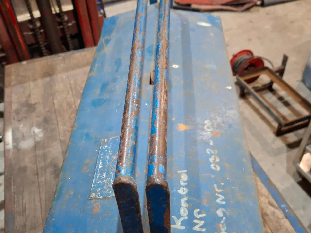 Billede 2 - Værktøjskasse med stativ til værktøjsvogn 