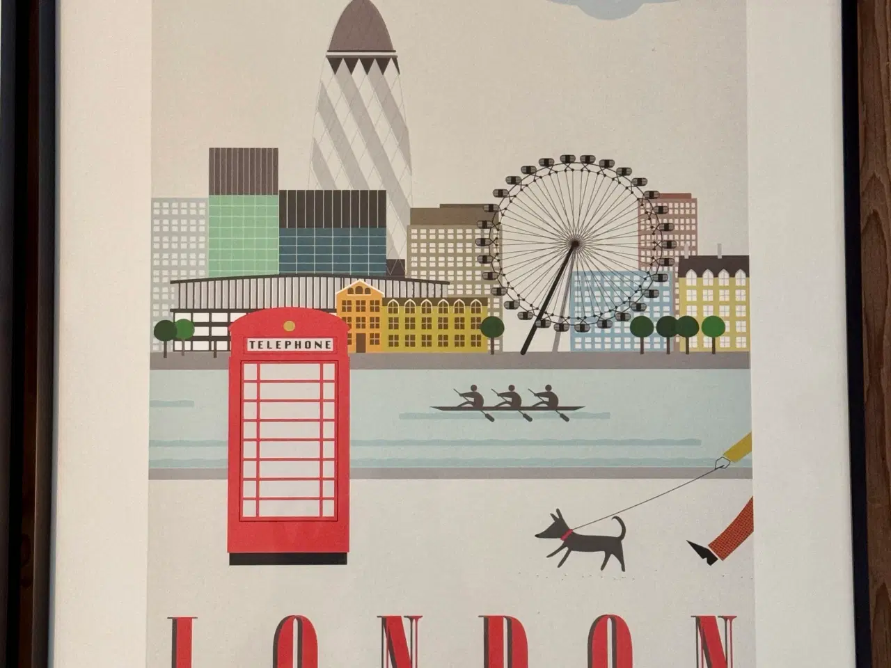 Billede 4 - Paris, New York og London-plakater inkl. ramme