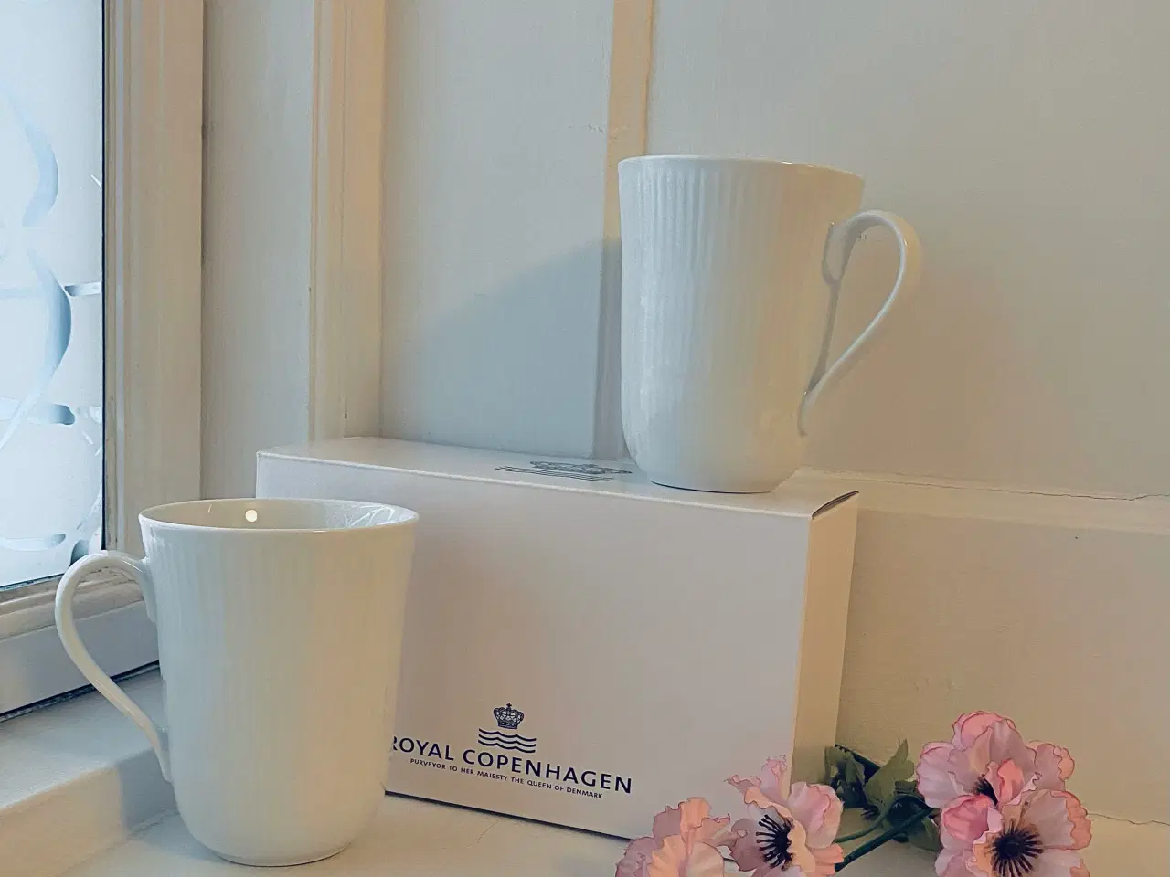 Billede 4 - Nyt og ubrugt: Yndigt sæt tidløs RC riflet krus (2