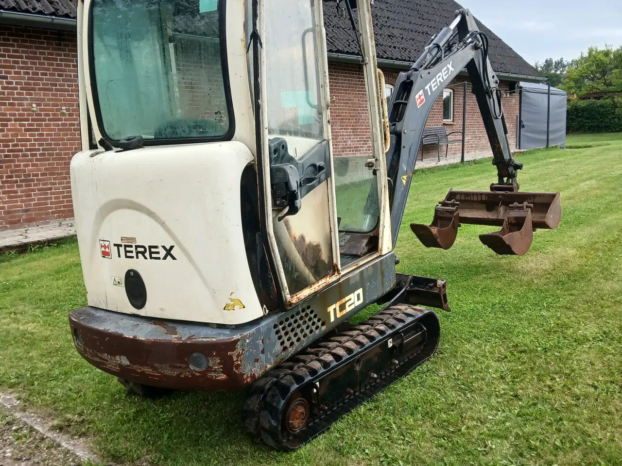 Billede 4 -  Minigraver Terex tc20 billigt billigt 