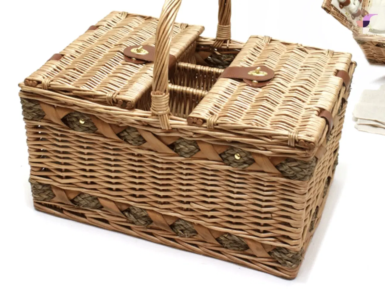 Billede 8 - Helt ny picnickurv med indhold og termotaske