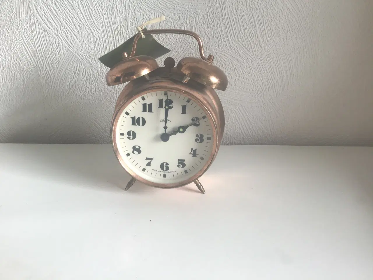 Billede 1 - Vækkeur i kobber