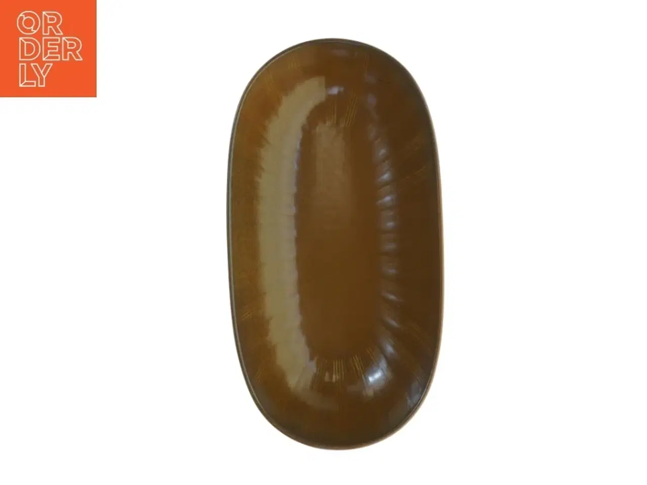 Billede 3 - Porcelæn, Skål Eldorado Brun , Gustavsberg Sweden (str. 32 x 17 cm)