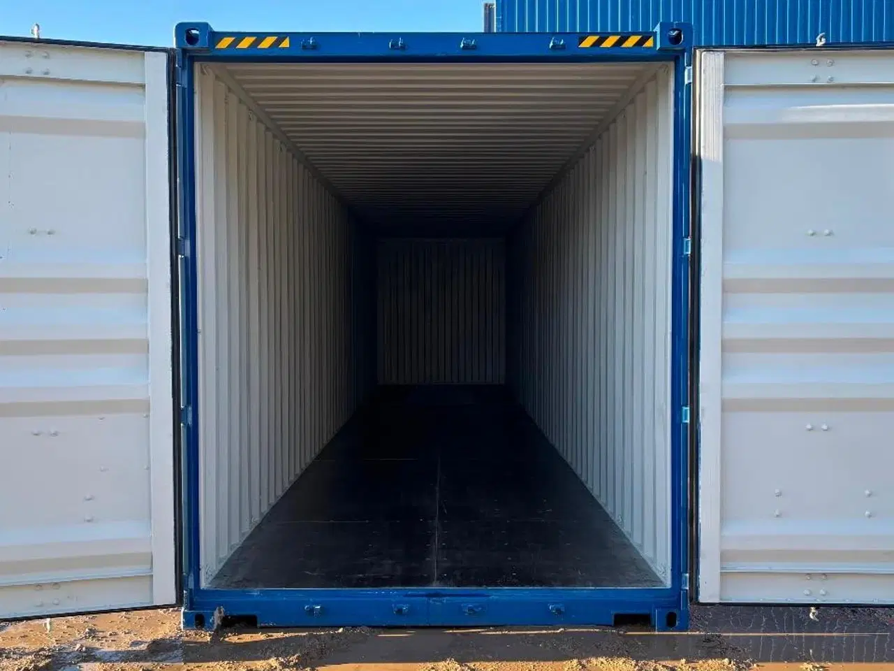 Billede 3 - Står i Hvidovre NY 40 fods HC Container i Blå 