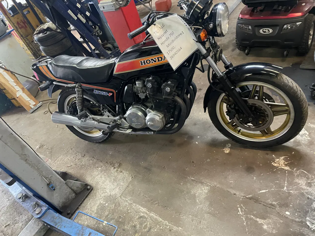 Billede 1 - Honda CB 750-F Bol d’Or motorcykel nysynet 