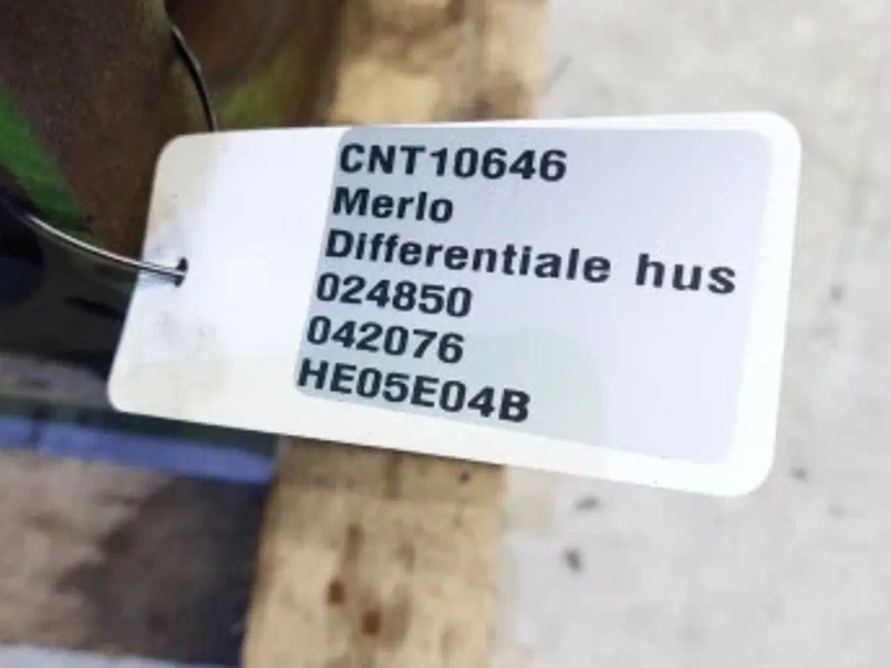 Billede 14 - Merlo Differentiale Hus 024850