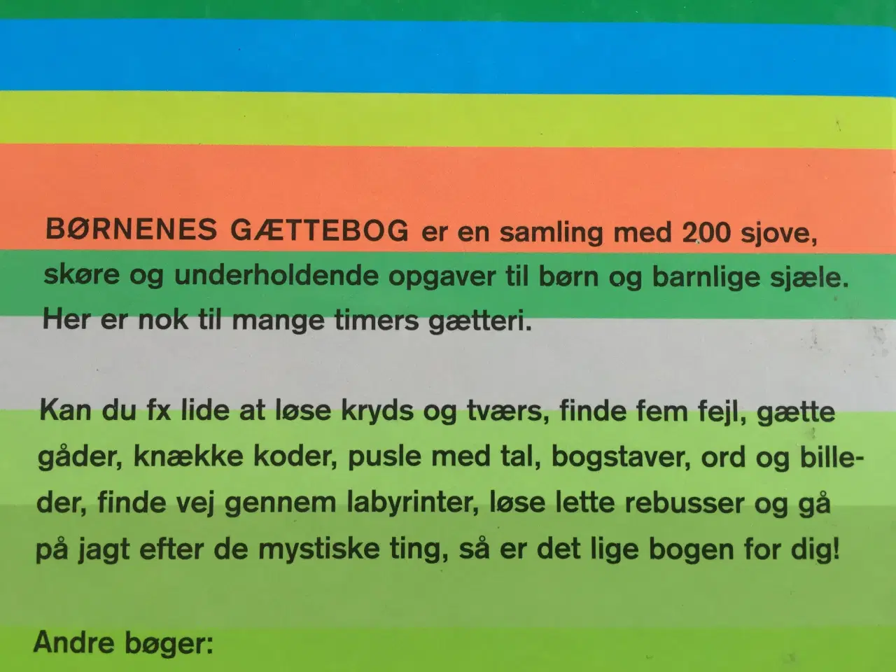 Billede 2 - Børnenes gættebog, af Werner Nielsen